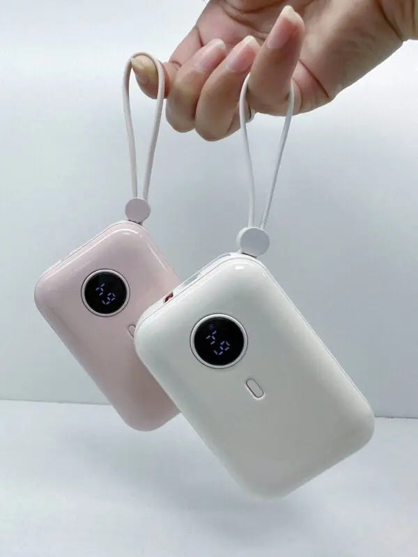 Power Bank In Mini Size With Charging Cable P11 EasyShop Mini Mart