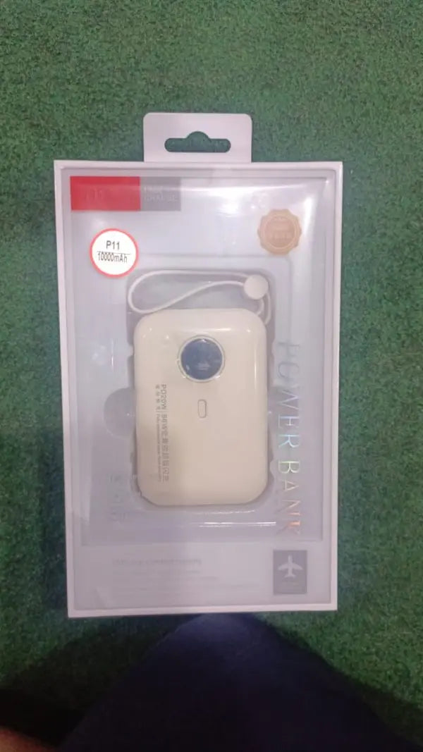 Power Bank In Mini Size With Charging Cable P11 EasyShop Mini Mart
