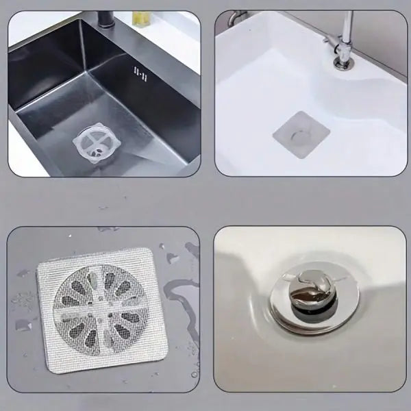 Multifunctional Sticker Drainer Net For Bathroom, Kitchen Etc EasyShop Mini Mart