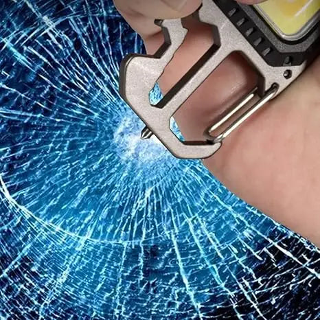 Portable Mini Led Work Light Cob Keychain Rechargeable EasyShop Mini Mart