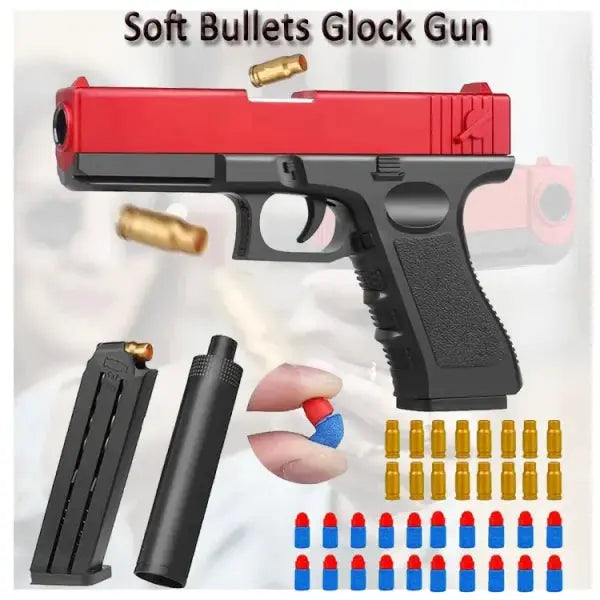 Soft Bullet Toy Gun Airsoft Gun With Silencer For Kids EasyShop Mini Mart