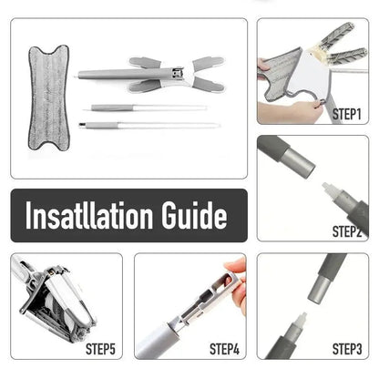 X Shape Microfiber Mop, Floor Clean Mop EasyShop