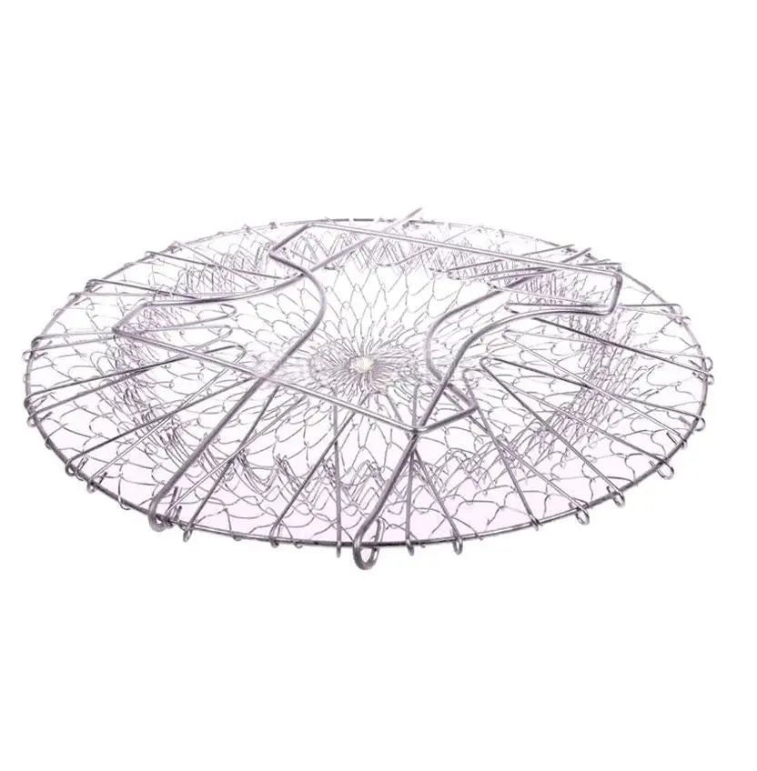 Vegetable Frying, Foldable Strainer, Chef Basket 12 IN 1 EasyShop