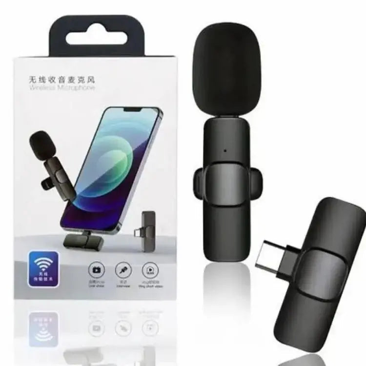Wireless MIC K8 MICROPHONE 3.5mm Jack EasyShop Mini Mart